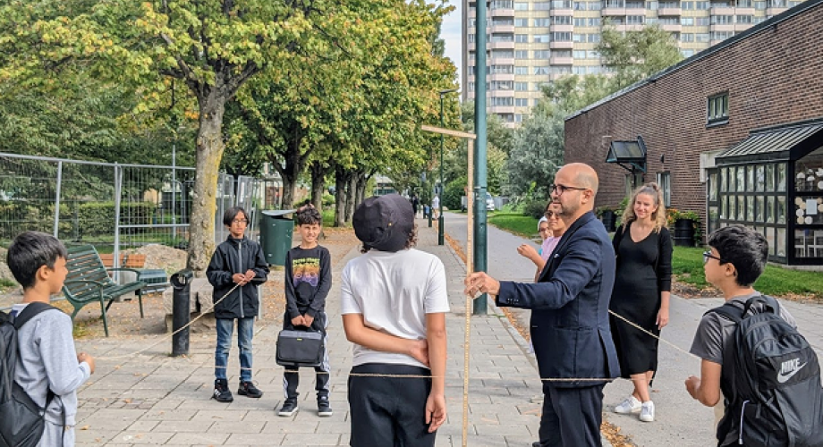 Bild på barn med Urban Academy